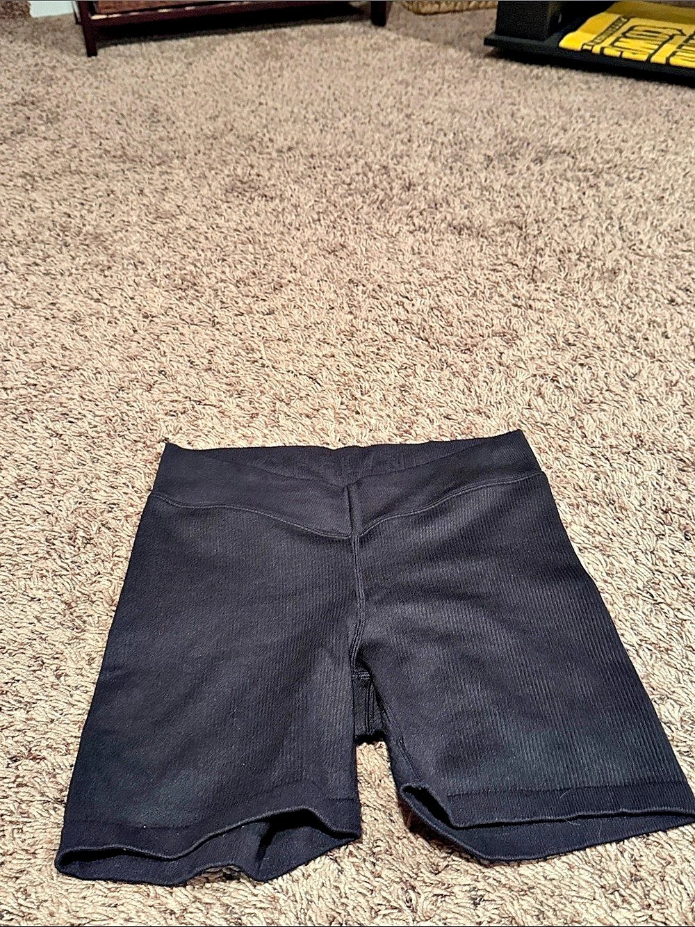 Offline by aerie Black Bike Shorts Like New